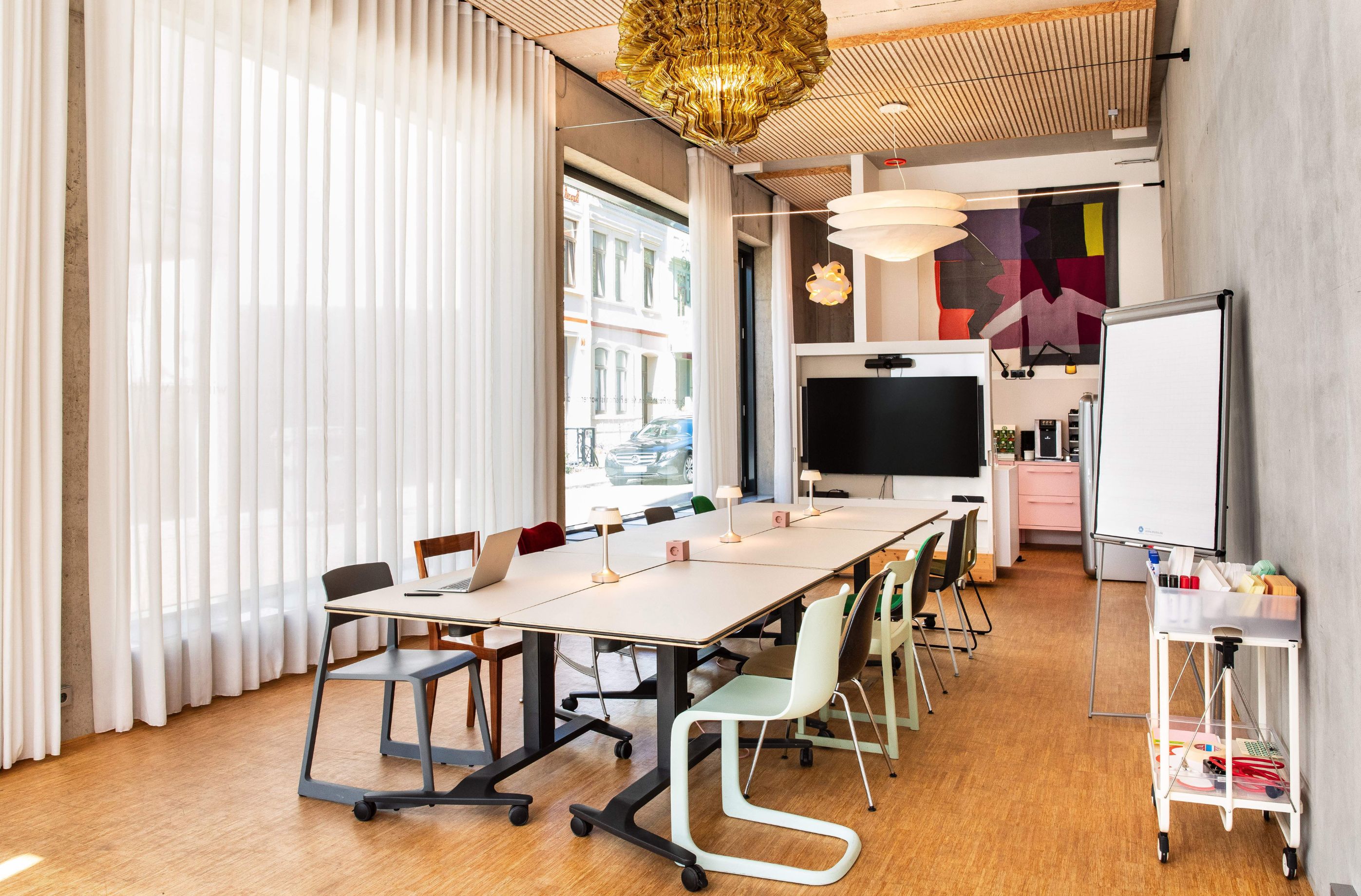 Der SALON<br />
im Parterre