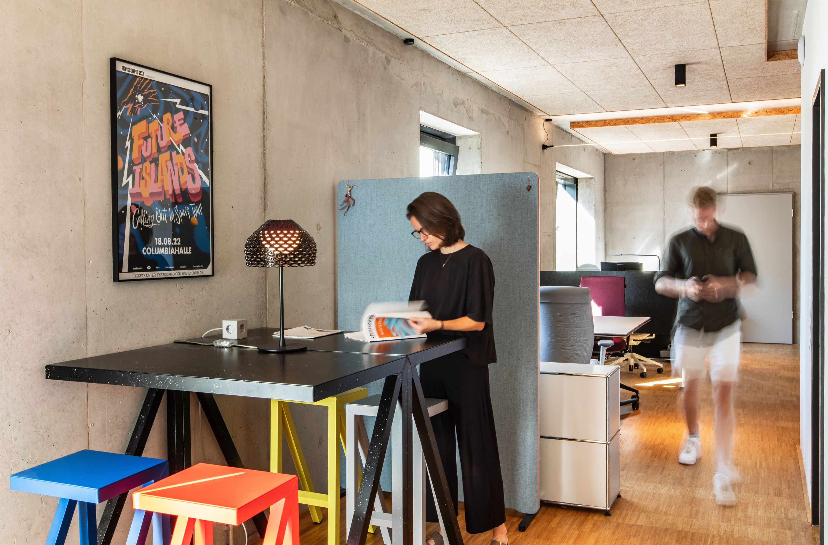 Das BUREAU<br />
in der 1. und 2. Etage<br />